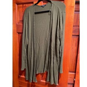 Fashion Nova Curve Sweater Green 3X